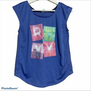 Roxy girl 16 tank graphic print workout tee beach
